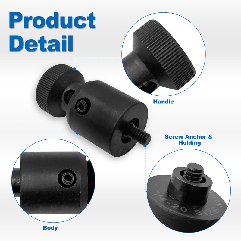 FLYINGAMZ 868 Screw Anchor Expander Compatible with Greenlee 84299 Power Drill Partï¼ŒFor Caulking Anchor Size 1/4" - 20ï¼ˆpack of twoï¼‰ - Image 3